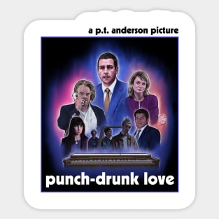 Punch-Drunk Love - 2002 Cannes Art - For Light Colors Sticker